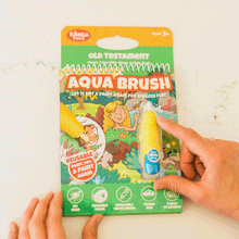 Load image into Gallery viewer, Two Pack Book of Mormon & New Testament Aqua Brush Activity Books, Reusable Travel Activity