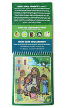 Load image into Gallery viewer, Book of Mormon Aqua Brush, Color with Water, Reusable Travel Activity Book