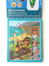 Load image into Gallery viewer, Book of Mormon Aqua Brush, Color with Water, Reusable Travel Activity Book