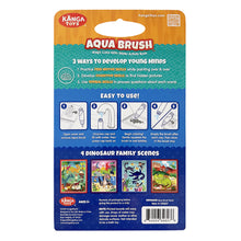 Load image into Gallery viewer, Dinosaur Families Aqua Brush, Color with Water, Reusable Travel Activity Book