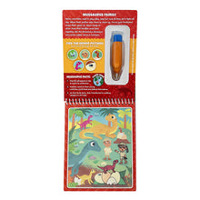 Load image into Gallery viewer, Dinosaur Families Aqua Brush, Color with Water, Reusable Travel Activity Book