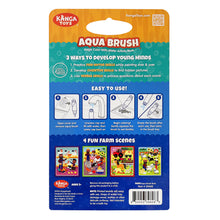 Load image into Gallery viewer, Fun on the Farm Aqua Brush, Color with Water, Reusable Travel Activity Book