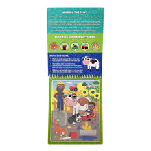 Load image into Gallery viewer, Fun on the Farm Aqua Brush, Color with Water, Reusable Travel Activity Book