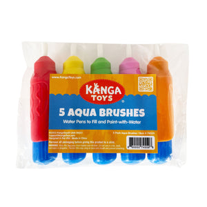 Pack of 5 Aqua Brushes