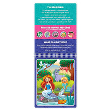 Load image into Gallery viewer, Princess Friends Aqua Brush, Color with Water, Reusable Travel Activity Book