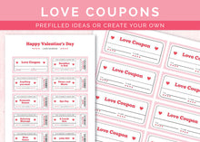 Load image into Gallery viewer, Valentine&#39;s Day Activities Printable PDF Digital Download