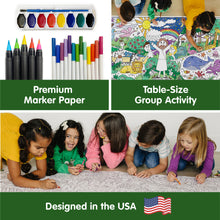 Load image into Gallery viewer, Creation Story Table-Size, Coloring Page | 30&quot; x 72&quot; inches