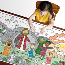 Load image into Gallery viewer, Easter Resurrection, Table-Size, Coloring Page | 30&quot; x 72&quot; inches