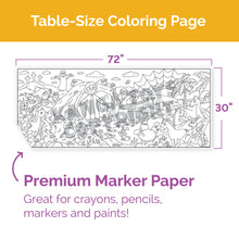 Load image into Gallery viewer, Easter Resurrection, Table-Size, Coloring Page | 30&quot; x 72&quot; inches