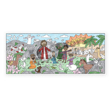 Load image into Gallery viewer, Easter Resurrection, Table-Size, Coloring Page | 30&quot; x 72&quot; inches