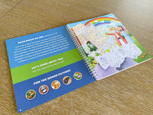 Load image into Gallery viewer, The Old Testament Sticker Stories  - Spiral Bound Activity Story Book