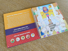 Load image into Gallery viewer, The Old Testament Sticker Stories  - Spiral Bound Activity Story Book