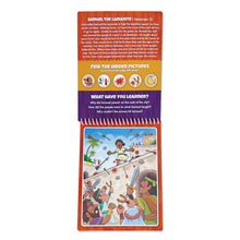Load image into Gallery viewer, Book of Mormon #2 Aqua Brush Activity Book, Reusable Travel Activity