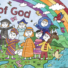 Load image into Gallery viewer, Giant I am a Child of God Coloring Page | 30&quot; x 72&quot; inches