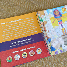 Load image into Gallery viewer, The Old Testament Sticker Stories  - Spiral Bound Activity Story Book