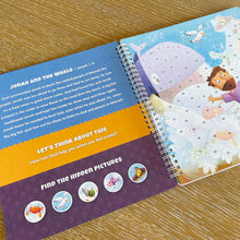 Load image into Gallery viewer, The Old Testament Sticker Stories  - Spiral Bound Activity Story Book