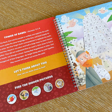 Load image into Gallery viewer, The Old Testament Sticker Stories  - Spiral Bound Activity Story Book