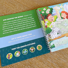 Load image into Gallery viewer, The Old Testament Sticker Stories  - Spiral Bound Activity Story Book