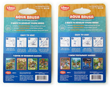 Load image into Gallery viewer, 4 Pack of Aqua Brush Activity Books: Old Testament #1, Old Testament #2, New Testament, and Book of Mormon Set